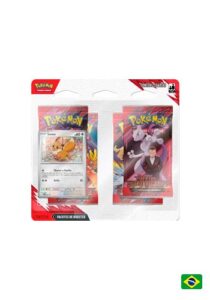 Blister Quádruplo Escarlate e Violeta 10 - Rivais Predestinados - Eevee