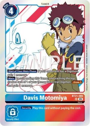 Davis Motomiya (BT21-085) Foil