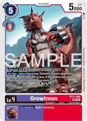 Growlmon (BT21-068)