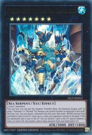 Poseidra Abyss, the Atlantean Dragon Lord 25LP-EN012