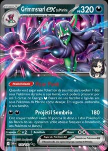 Grimmsnarl ex da Marine (136/182)